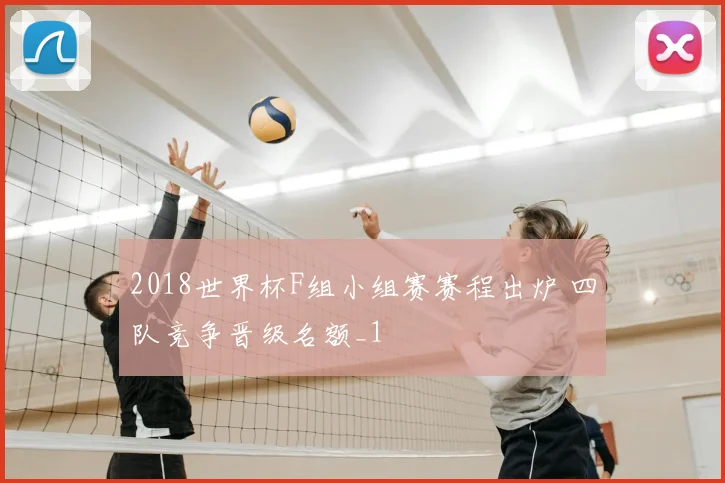 2018世界杯F组小组赛赛程出炉 四队竞争晋级名额_1